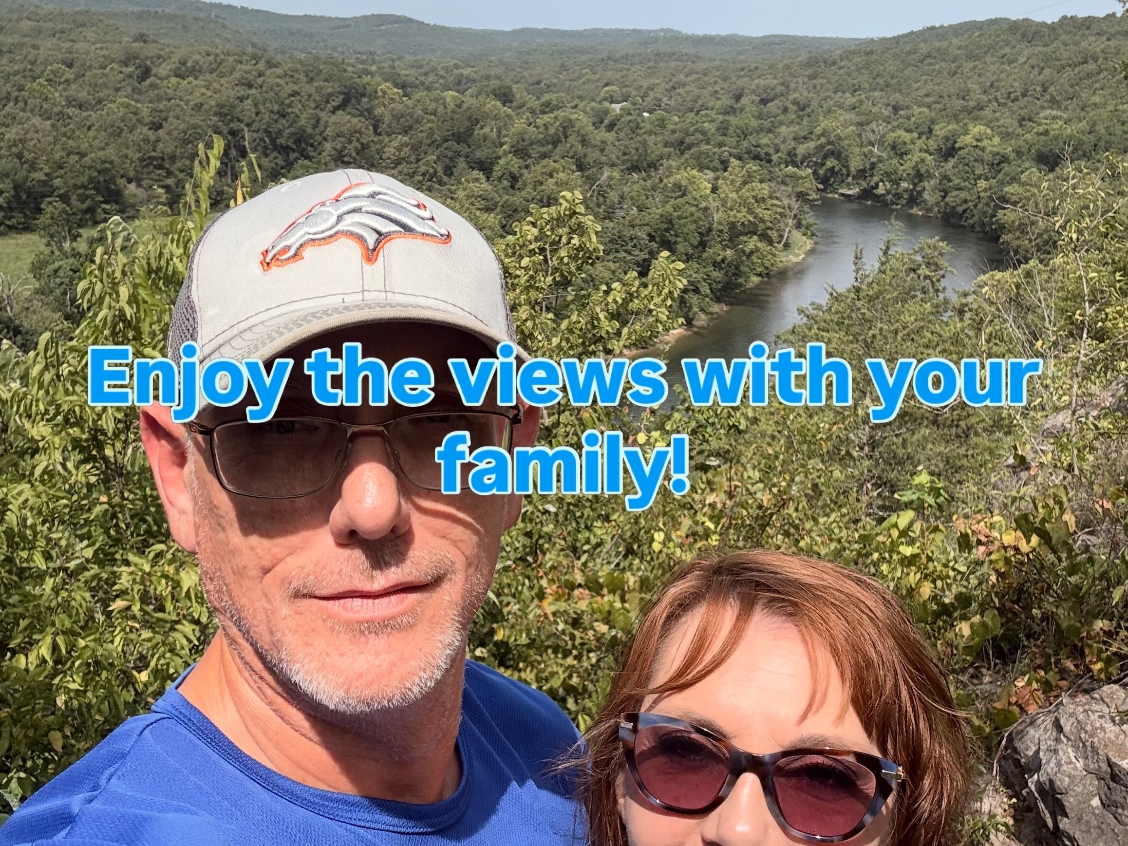 The Lichner family in the Ozarks
